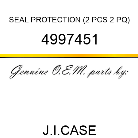 SEAL PROTECTION (2 PCS 2 PQ) 4997451