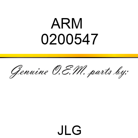 ARM  0200547