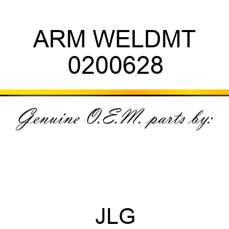 ARM WELDMT 0200628