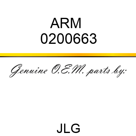 ARM  0200663