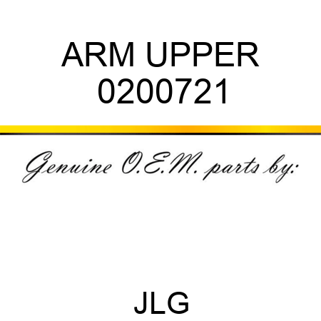 ARM UPPER 0200721