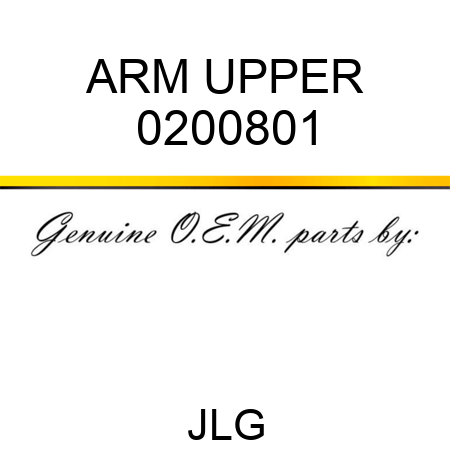 ARM UPPER 0200801