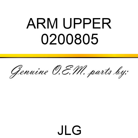 ARM UPPER 0200805