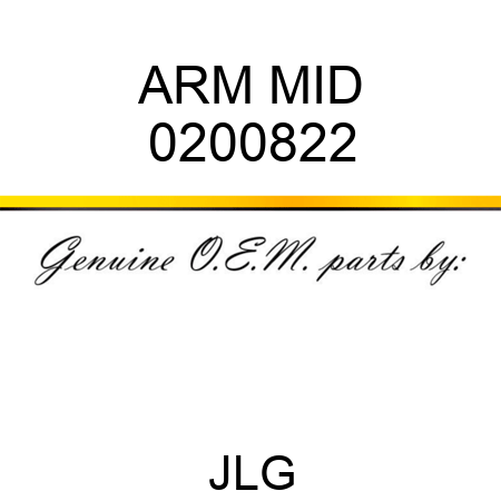 ARM MID 0200822