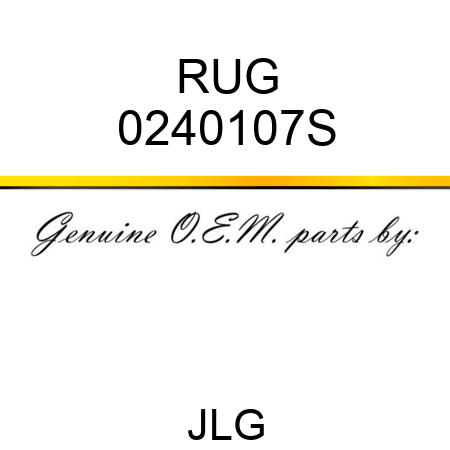 RUG 0240107S