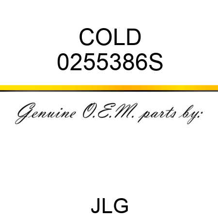 COLD 0255386S
