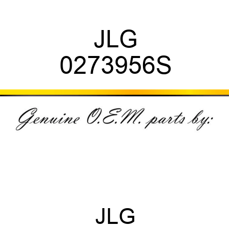 JLG 0273956S