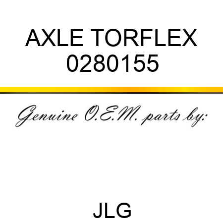 AXLE TORFLEX 0280155