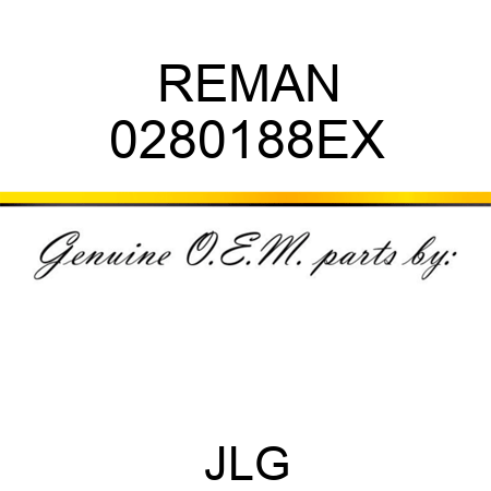 REMAN 0280188EX