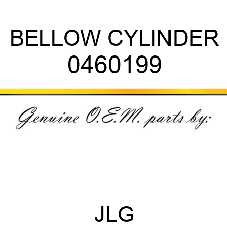 BELLOW CYLINDER 0460199