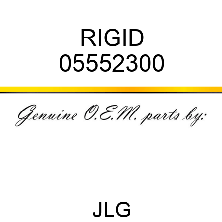 RIGID 05552300