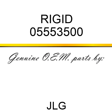 RIGID 05553500