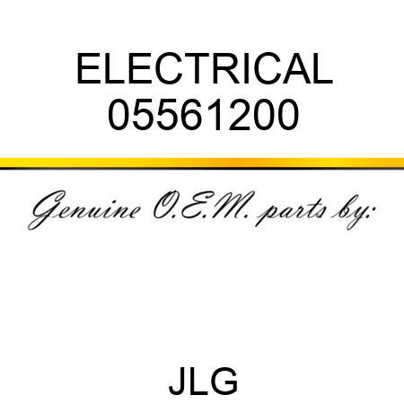 ELECTRICAL 05561200