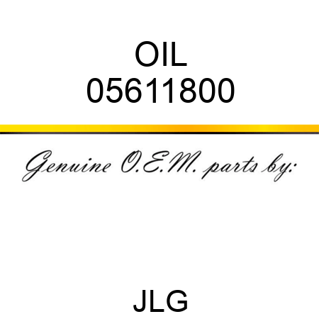 OIL 05611800