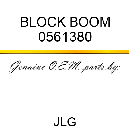 BLOCK BOOM 0561380