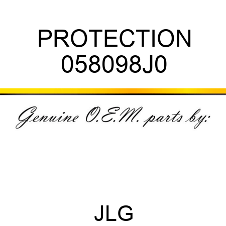PROTECTION 058098J0