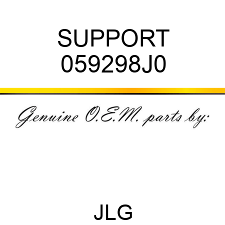 SUPPORT 059298J0