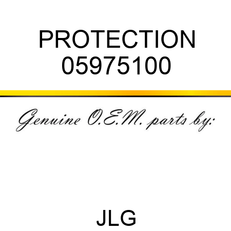 PROTECTION 05975100