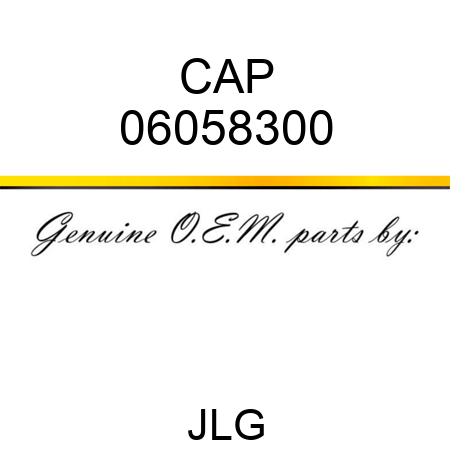 CAP 06058300