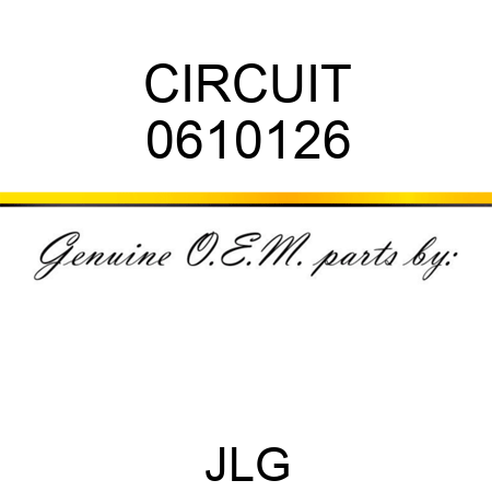 CIRCUIT 0610126