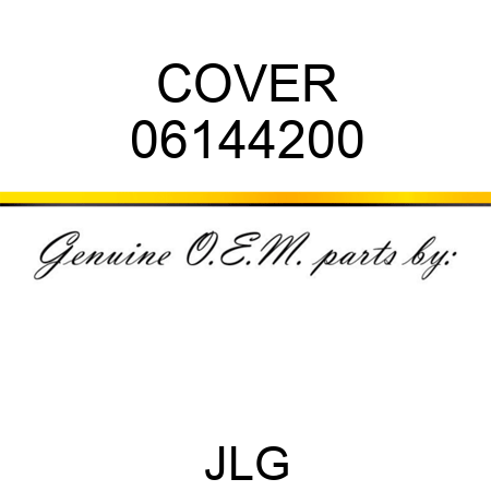 COVER 06144200