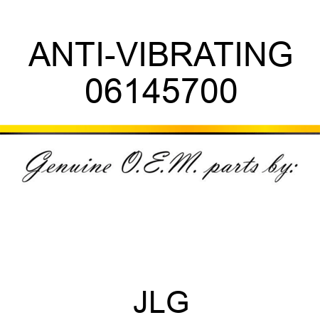 ANTI-VIBRATING 06145700