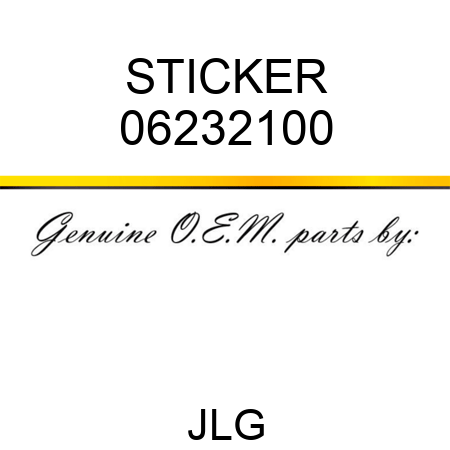 STICKER 06232100