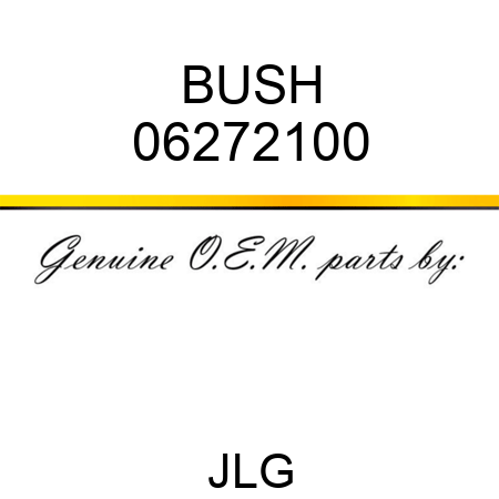 BUSH 06272100