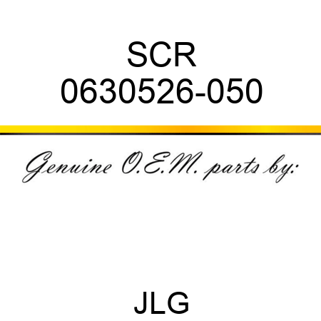 SCR 0630526-050