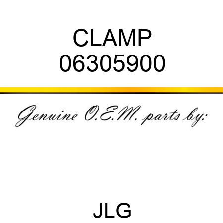 CLAMP 06305900