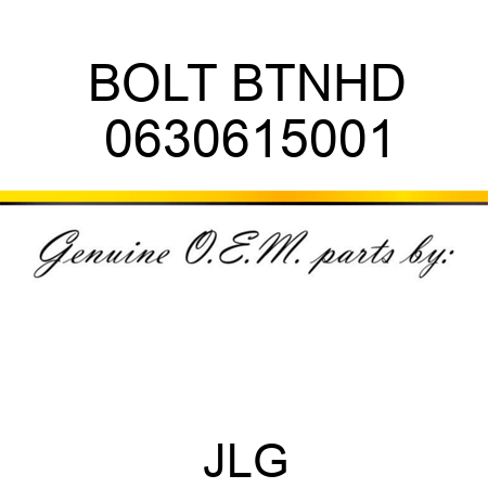 BOLT BTNHD 0630615001