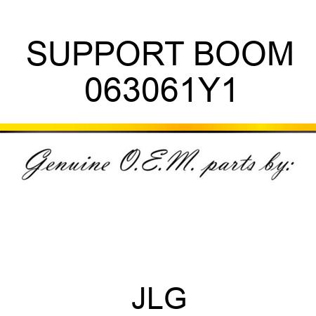 SUPPORT BOOM 063061Y1