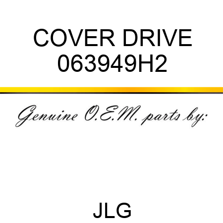 COVER DRIVE 063949H2