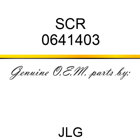 SCR 0641403