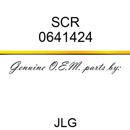 SCR 0641424