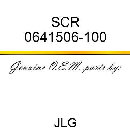 SCR 0641506-100