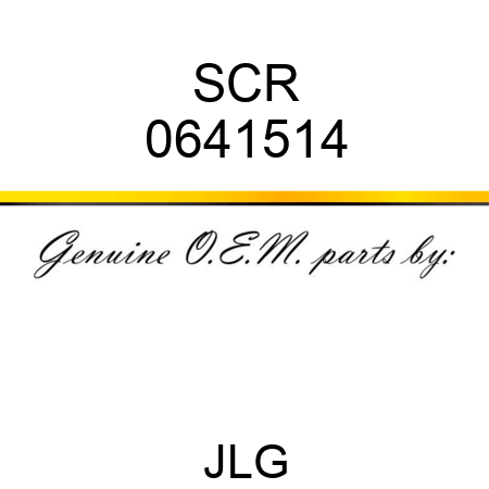 SCR 0641514