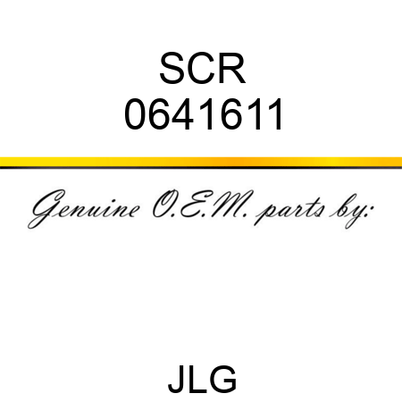 SCR 0641611