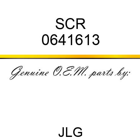 SCR 0641613