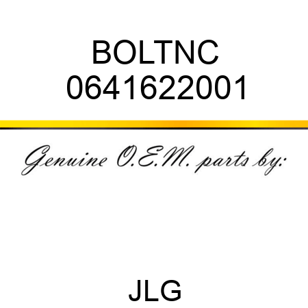 BOLTNC 0641622001