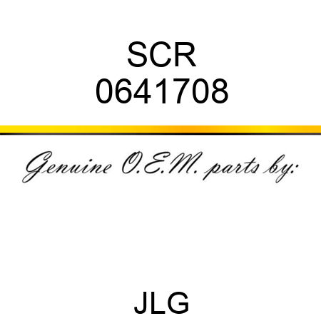 SCR 0641708