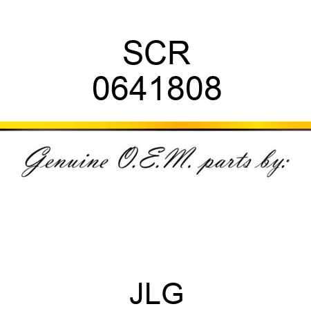 SCR 0641808