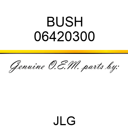 BUSH 06420300