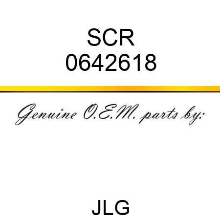 SCR 0642618