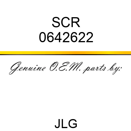 SCR 0642622