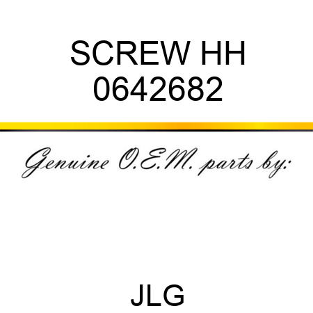 SCREW HH 0642682