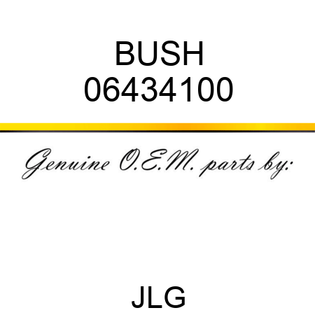 BUSH 06434100