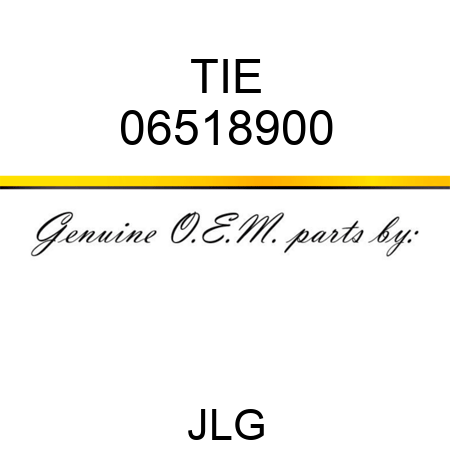 TIE 06518900