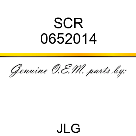 SCR 0652014