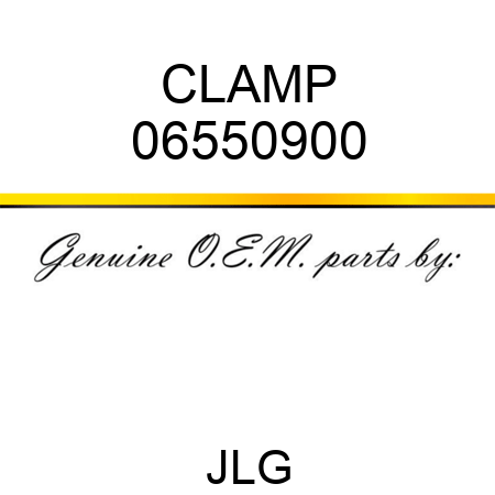 CLAMP 06550900